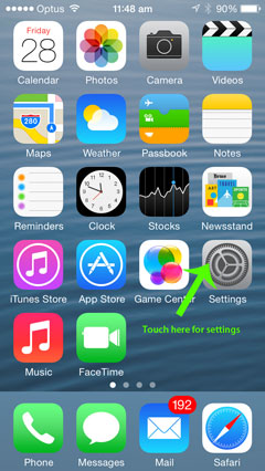 Setting up email on the iphone